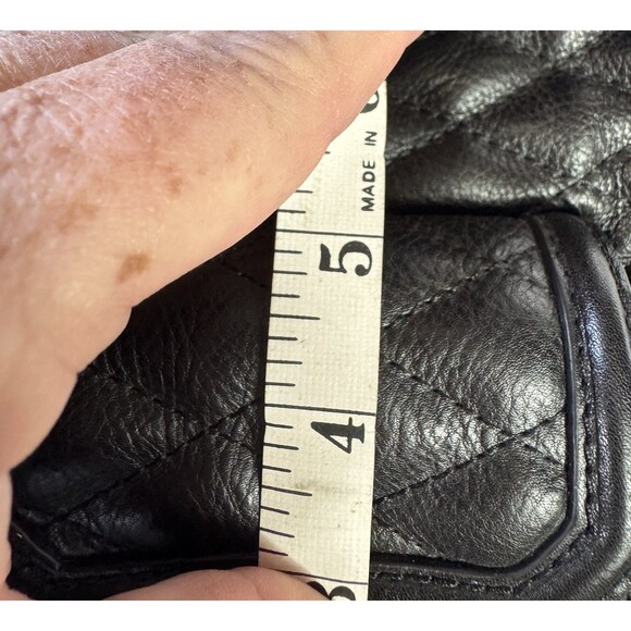 Rebecca Minkoff Love Backpack Leather Black Quilted Chain main image 4